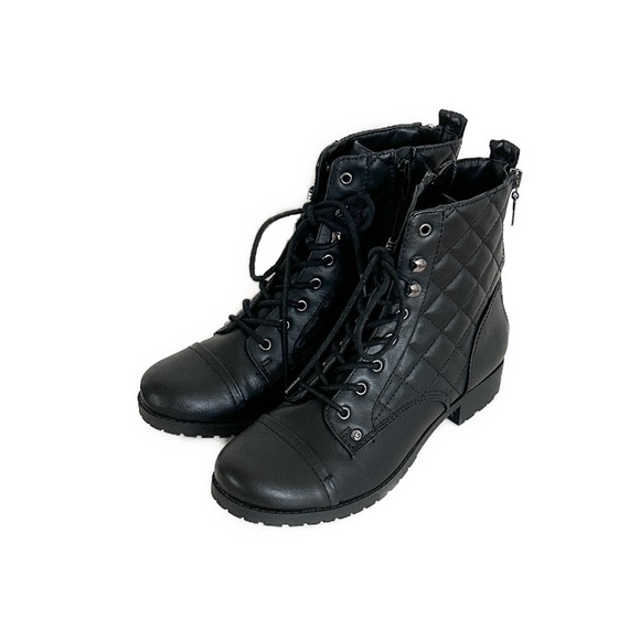 NEW GBG Guess Combat Boots Size 8 - Picture 1 of 7